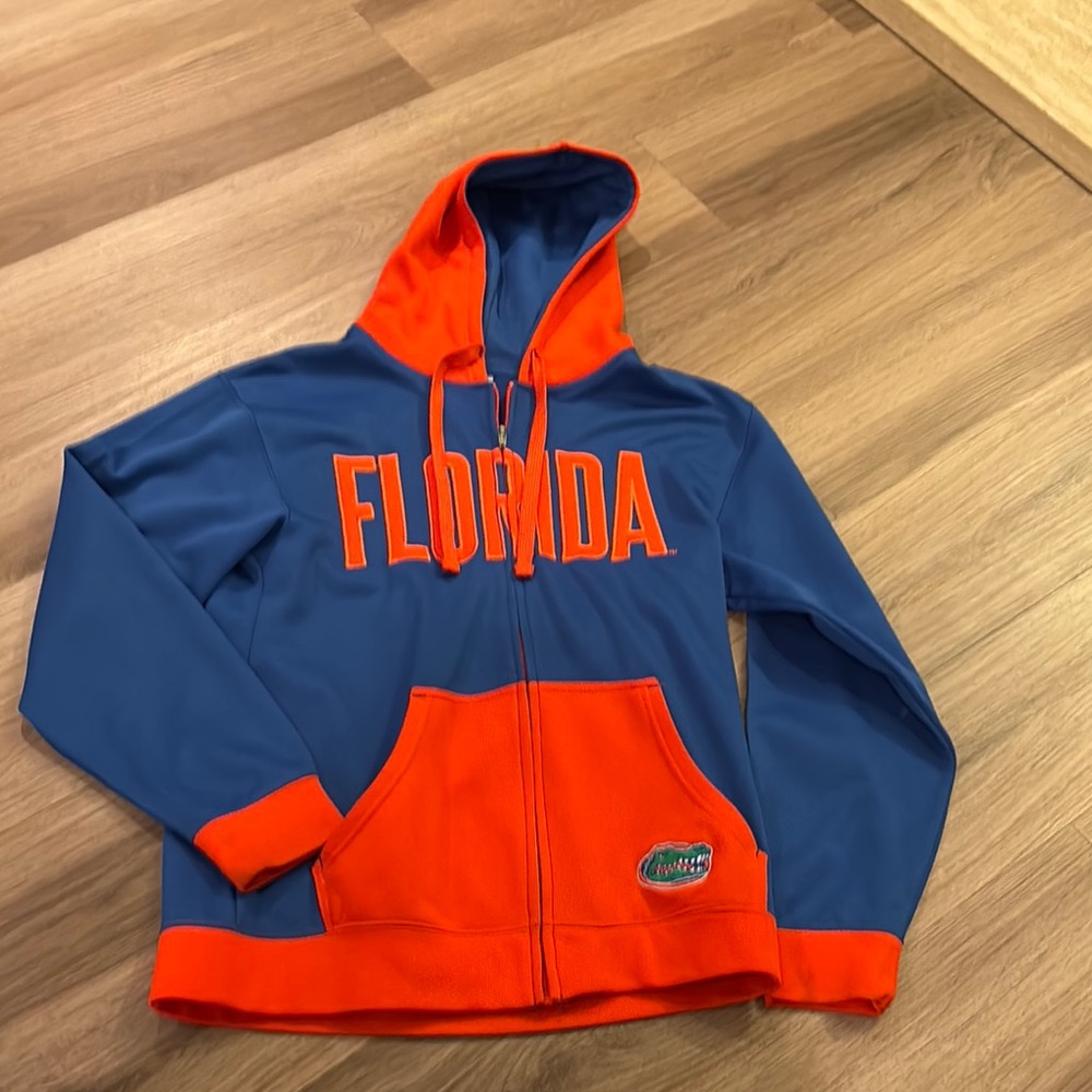 Pro Edge Blue and Orange Collegiate Jacket